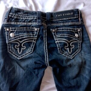 ROCK REVIVAL JOHANNA CAPRI SIZE 26